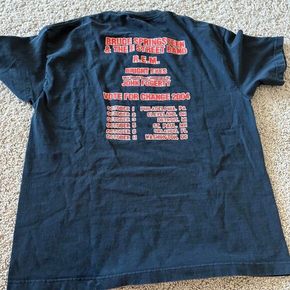 Vintage 04 Bruce Springsteen Vote For Change Tour T Shirt Size XL - Picture 2 of 3